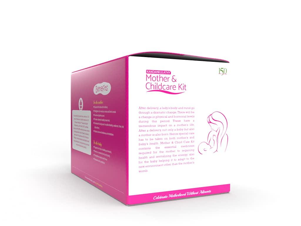 KANDAMKULATHY Kandamkulathy Mother and Childcare Kit | Ayurvedic Medicines for Prasava Raksha | Soothika