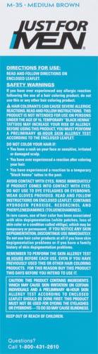 Just for men Just for Men Brush-In Color, Mustache and Beard Color, 28g - Medium Brown M-35