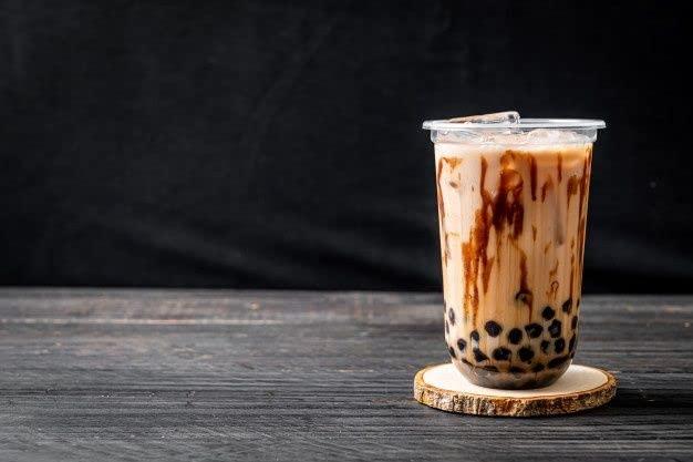 Food Theory Food Theory Chocolate Boba Pearls/Tapioca Pearls/Bubble Tea Chewy Pearls/Chocolate Bubble Tea,500 Grams