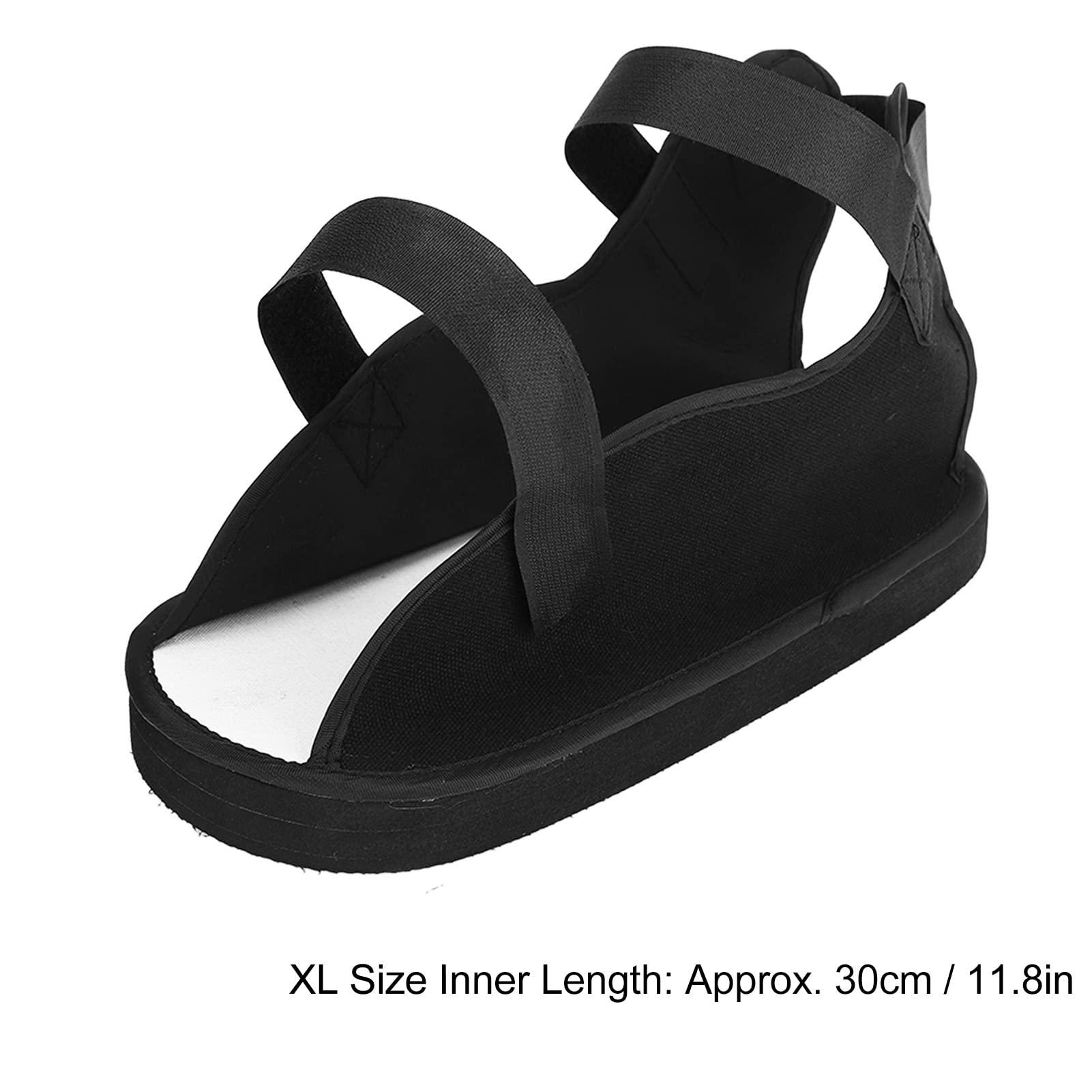 MXGZ Fracture Protective Shoe, Good Matching Easy To Wear Post Op Shoe Helpful Reducing Pain for Ankle Sprain (XL)