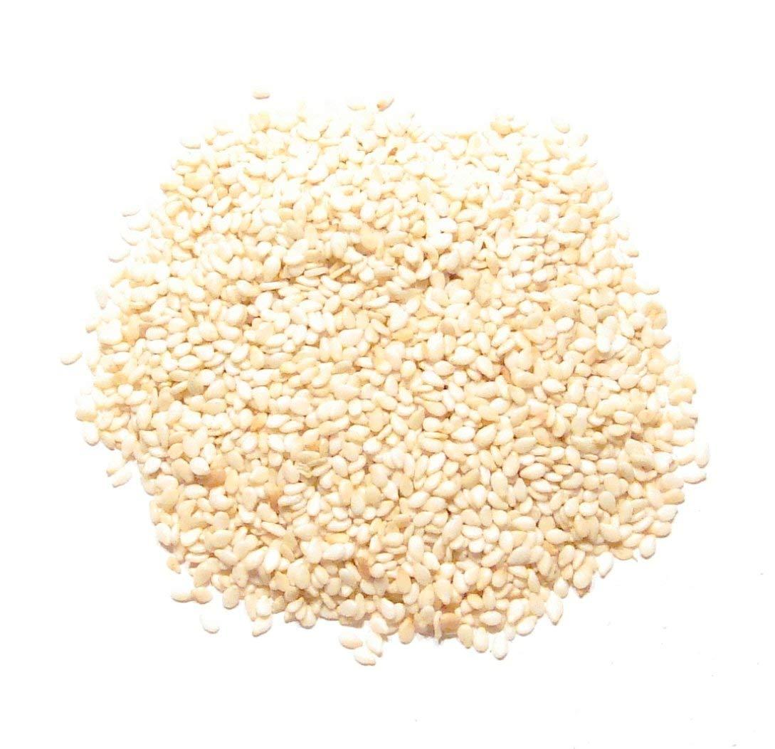 BAGUE Bague Whole Raw Organic White Sesame Seeds til nuvvulu 100 Grams