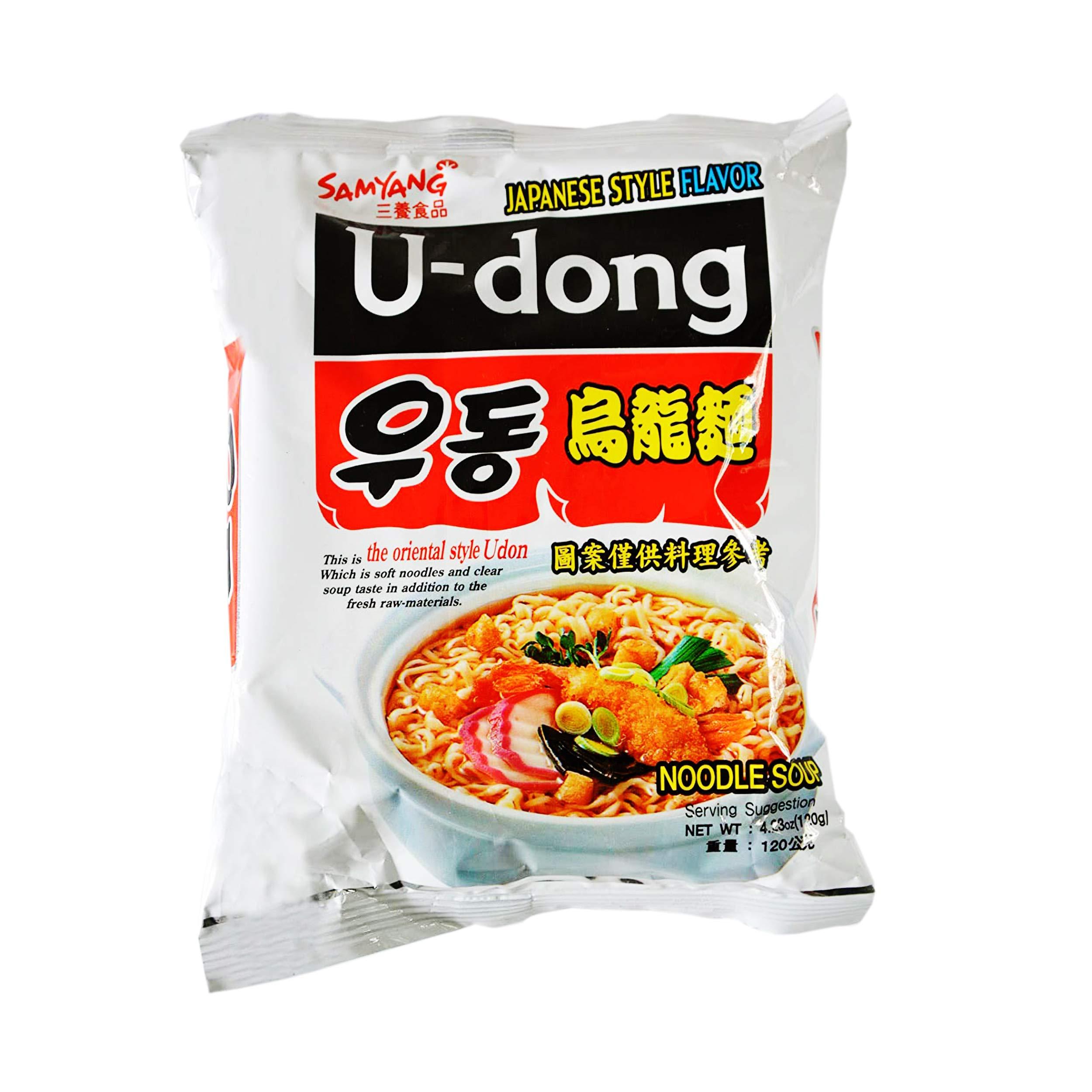SAMYANG Samyang Hot Chicken Noodles U-Dong Japanese Style Flavor (120g, Pack of 2)