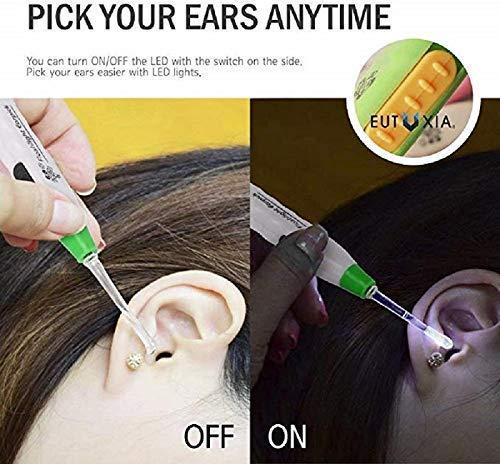 Nearstop Nearstop™ LED Flashlight Earpick for Ear wax remover and cleaner, Ear cleaning tools for kids and adults (2)