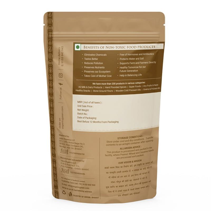 ORGANIC GYAAN Organic Gyaan Siridhanya Millet Flour/Atta/Activated Flour 4.5kg