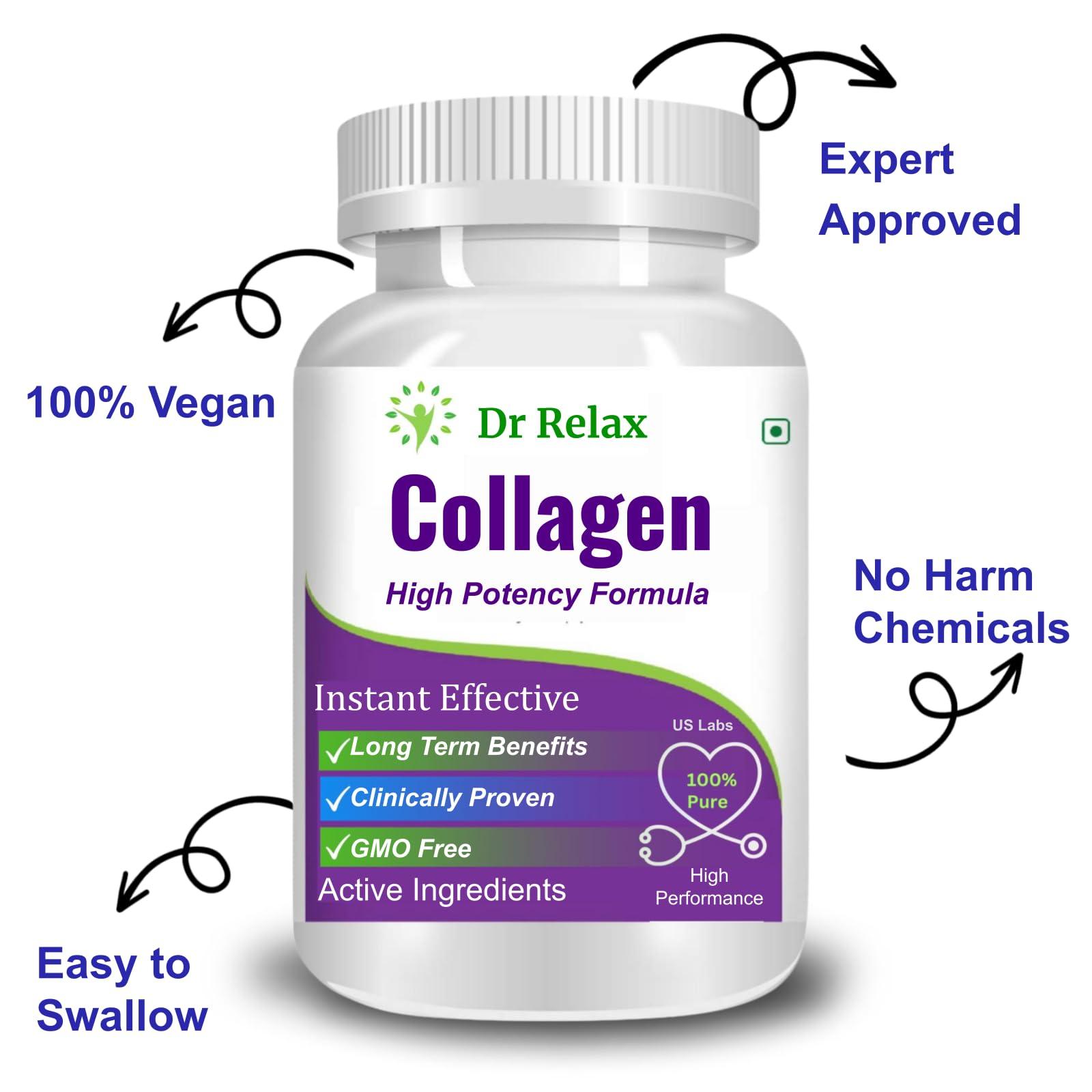 US Labs Ayurvedic Collagen Supplement for Men & Women, 100% Natural, No Side Effects