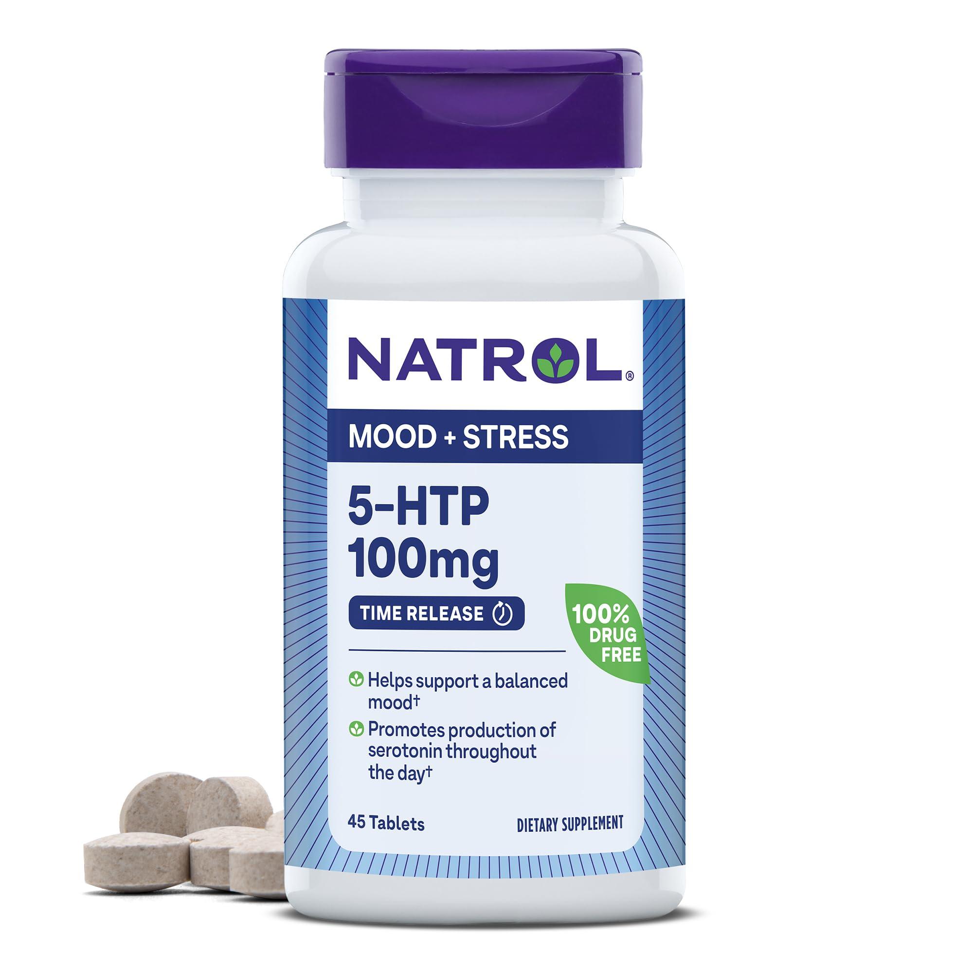 Natrol NATROL 5-HTP TR - Time Release (100mg) 45 tabs