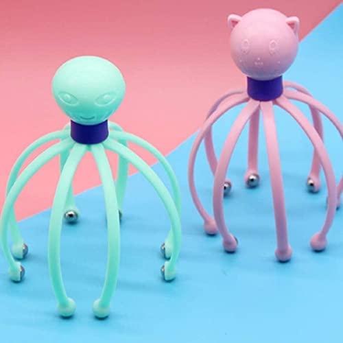 Style Keepers Style Keepers Head Scalp Massagers for Headache Relief, Scalp Stress Relax, 8 Roller Balls and 12 Fingers Stainless Steel Heavy Material Head scrap Massager