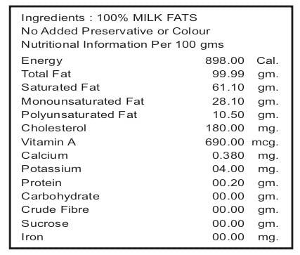 Mother's Moo Mothers Moo Pure Desi Ghee | Pure Cow Desi Ghee | Pure Natural Healthy Desi Cow Ghee-500 Gm