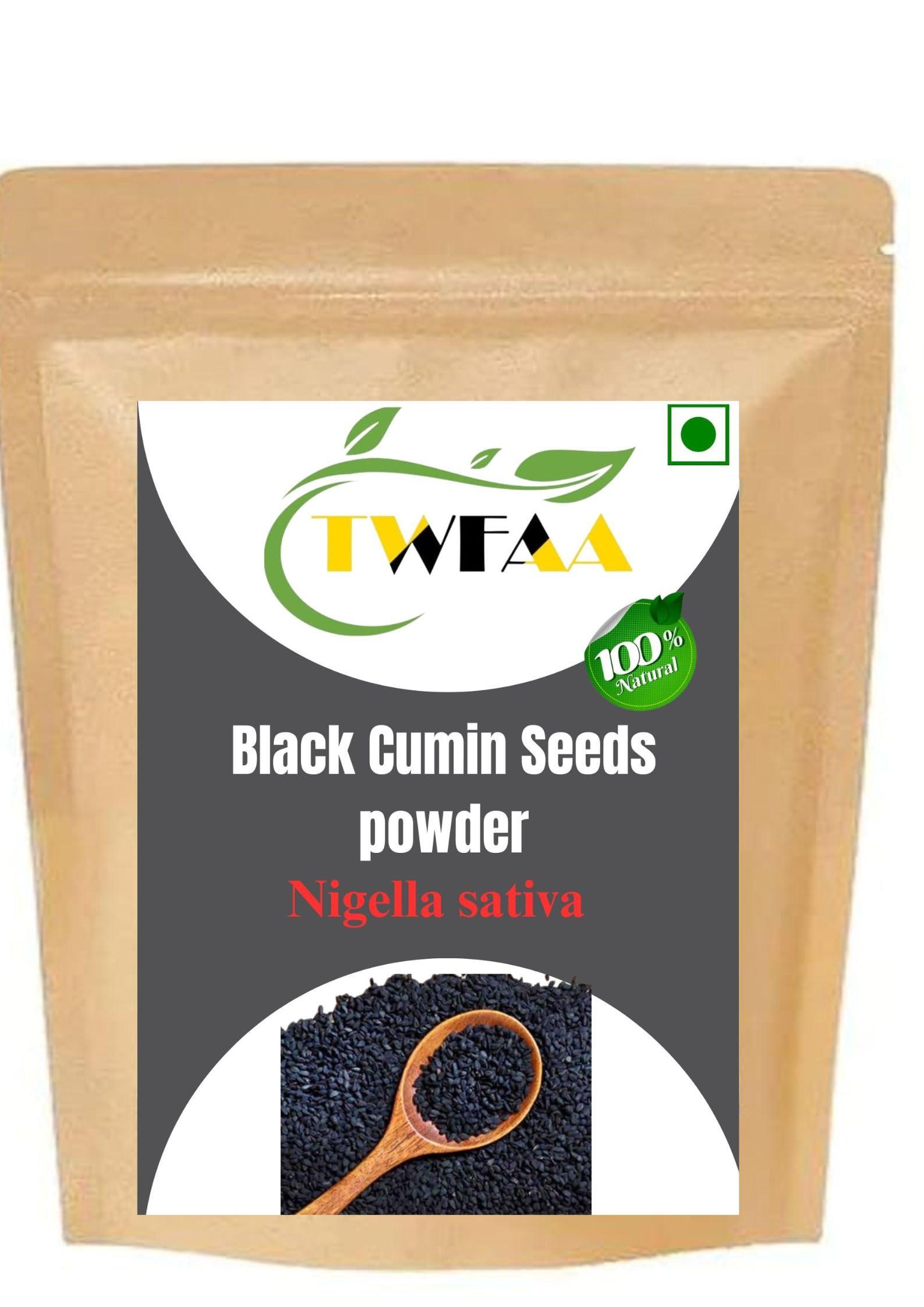 Generic TWFAA Black Cumin Seeds powder/Karunjeeragam/ /Kalonji Seeds I Black Jeera | Kala Jeera/nigella seeds/karutta jeeragam/kalo jeera/nalupu jeeragara/karuppu jirige/Nigella sativa (1 kg)