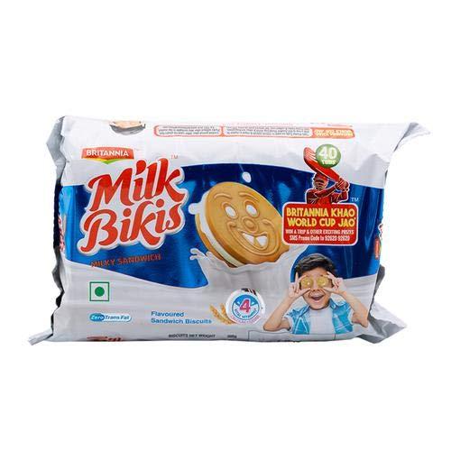 Britannia Britannia Milk Bikis Cream, 200g [Pack of 3]