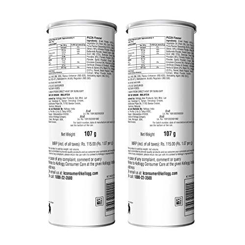 Kellogg's Kellogg\'s Pringles Salted Pizza 107 Grams(Pack Of 2)