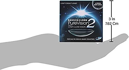 Bausch + Lomb Bausch & Lomb Purevision 2 Monthly Disposable Contact Lens, 4.75
