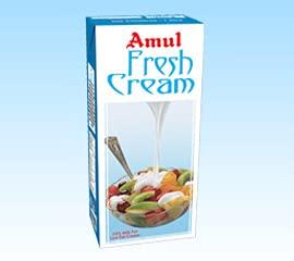 Amul Amul Fresh Cream, 1Lt. - Inclusive Delivery & Service Charges
