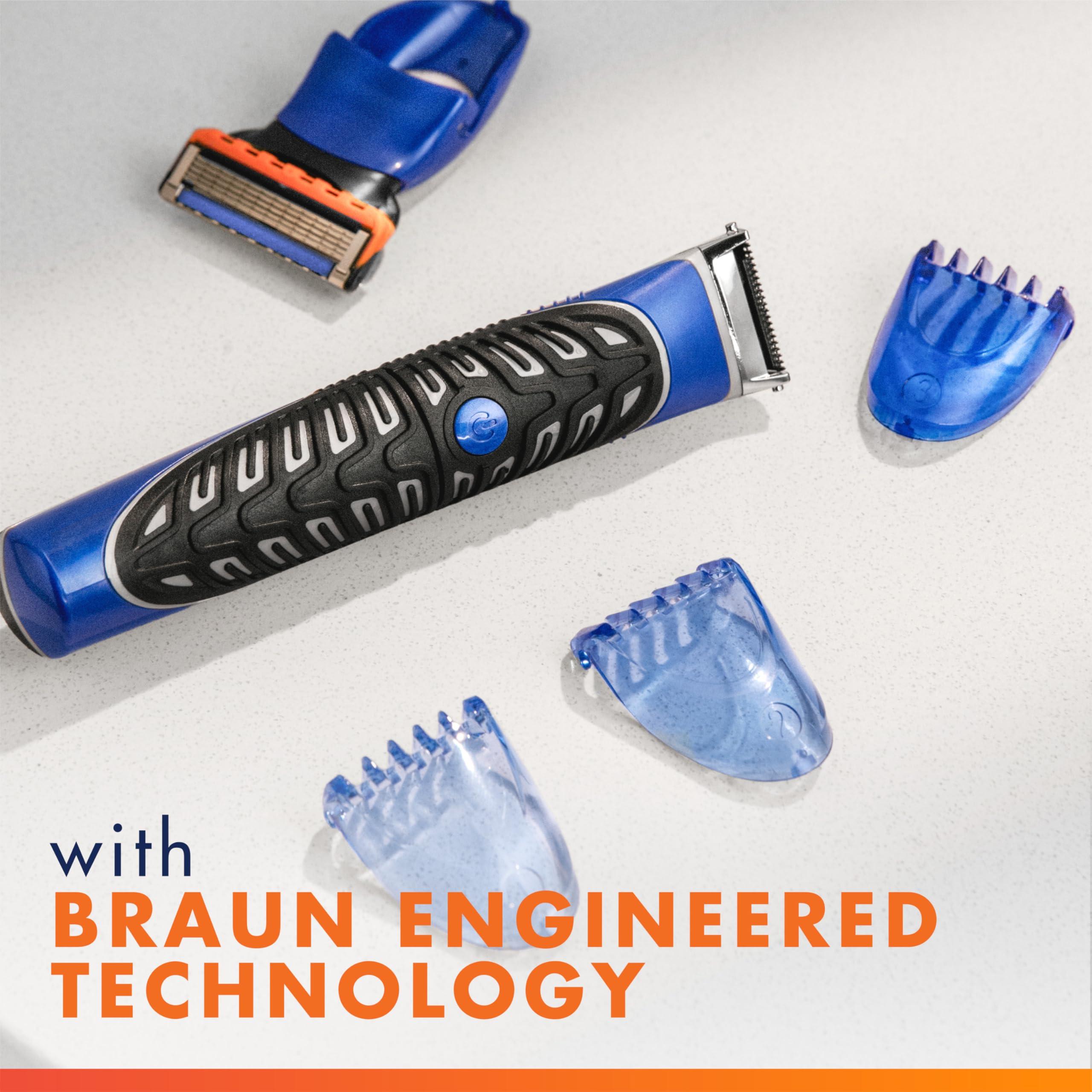 Gillette Gillette All Purpose Styler: Battery Powered Beard Trimmer, Men's Razor & Edger - Fusion Razors For Men/Styler