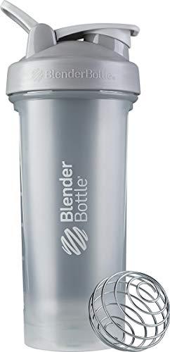Blender Bottle BlenderBottle Classic V2 Shaker Bottle Perfect for Protein Shakes and Pre Workout, 28-Ounce, Pebble Grey
