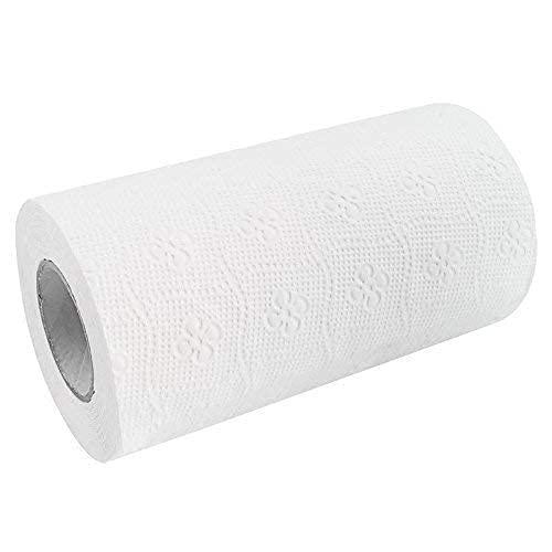 B S NATURAL Extra Soft and Extra Thick, Kitchen Tissue Paper Roll, 4 Ply Pack of 4