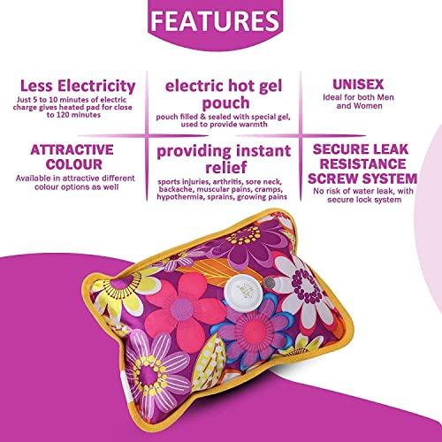 Eletetouch Eletetouch Heating Bag with Gel hot Water Bag hot bags for pain relief hot water bag electric hot pack heat pad electric for pain relief (MULTICOLOR)