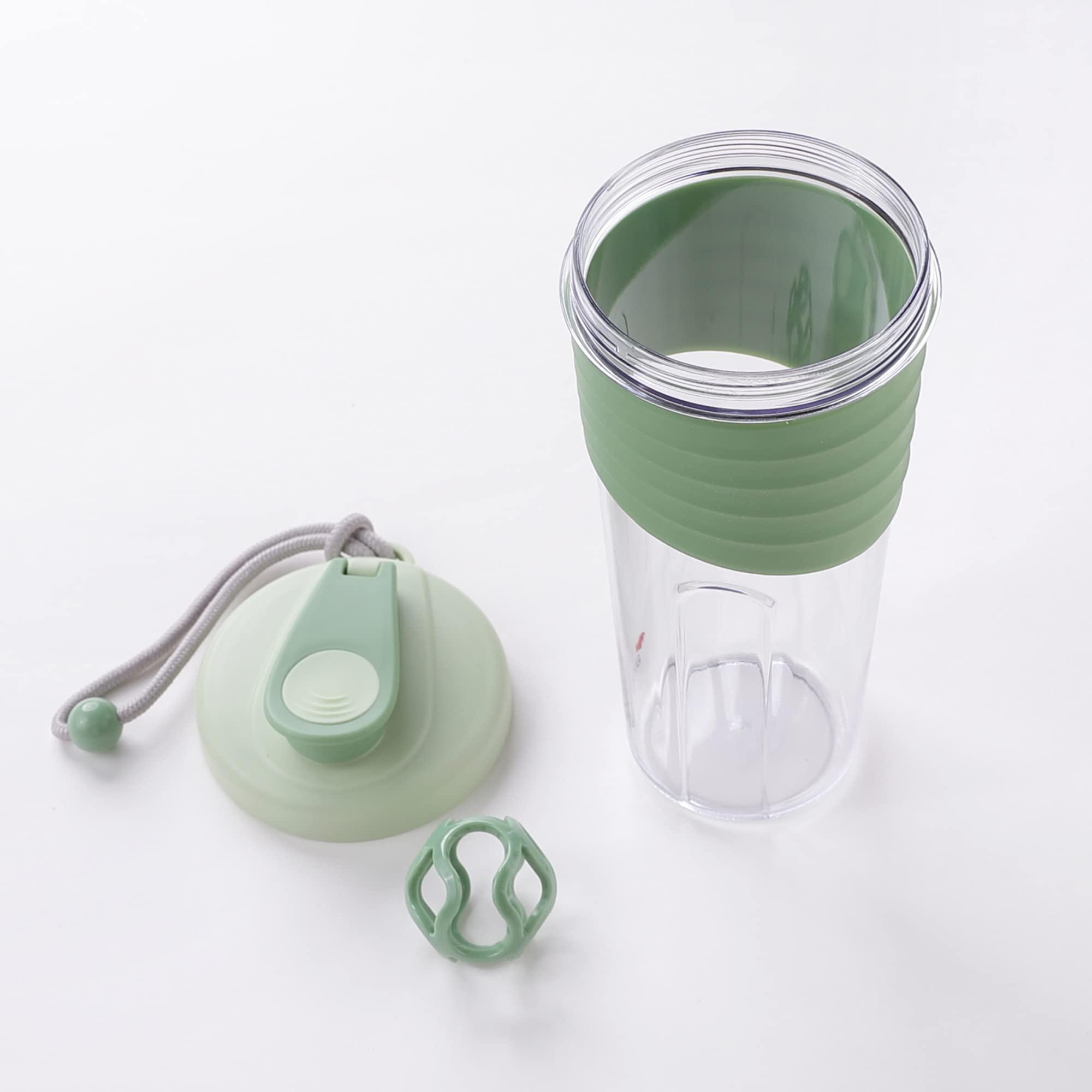 & ME & ME Andme Silicone Sleeve Shaker Bottle for Gym/Sports & Travel | Protein Shake Knob | 700ml | Non-toxic BPA-free | Eco-friendly | 2 Pack