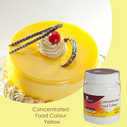 BLOSSOM BLOSSOM Chocolate Colour Powder for Colouring Cake Chocolate- Yellow, 20 gm