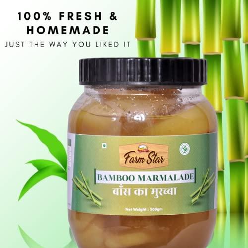 Farm Star BANS MURABBA BAMBOO MARMALADE MADE WITH ROCK SUGAR & HONEY -(500gram)