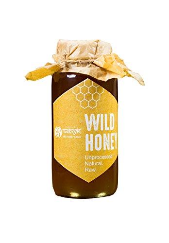 S Siddhagiri's SATVYK THE HEALTH re STORE S Siddhagiri\'s SATVYK THE HEALTH re STORE Organic Wild Honey (1kg) - Raw Honey | Natural Wild Honey | Unprocessed Original Honey | Pure Wild Honey | Chemical Free & Pesticides Free | Free from Sugar Syrup | Unpasteurized Honey