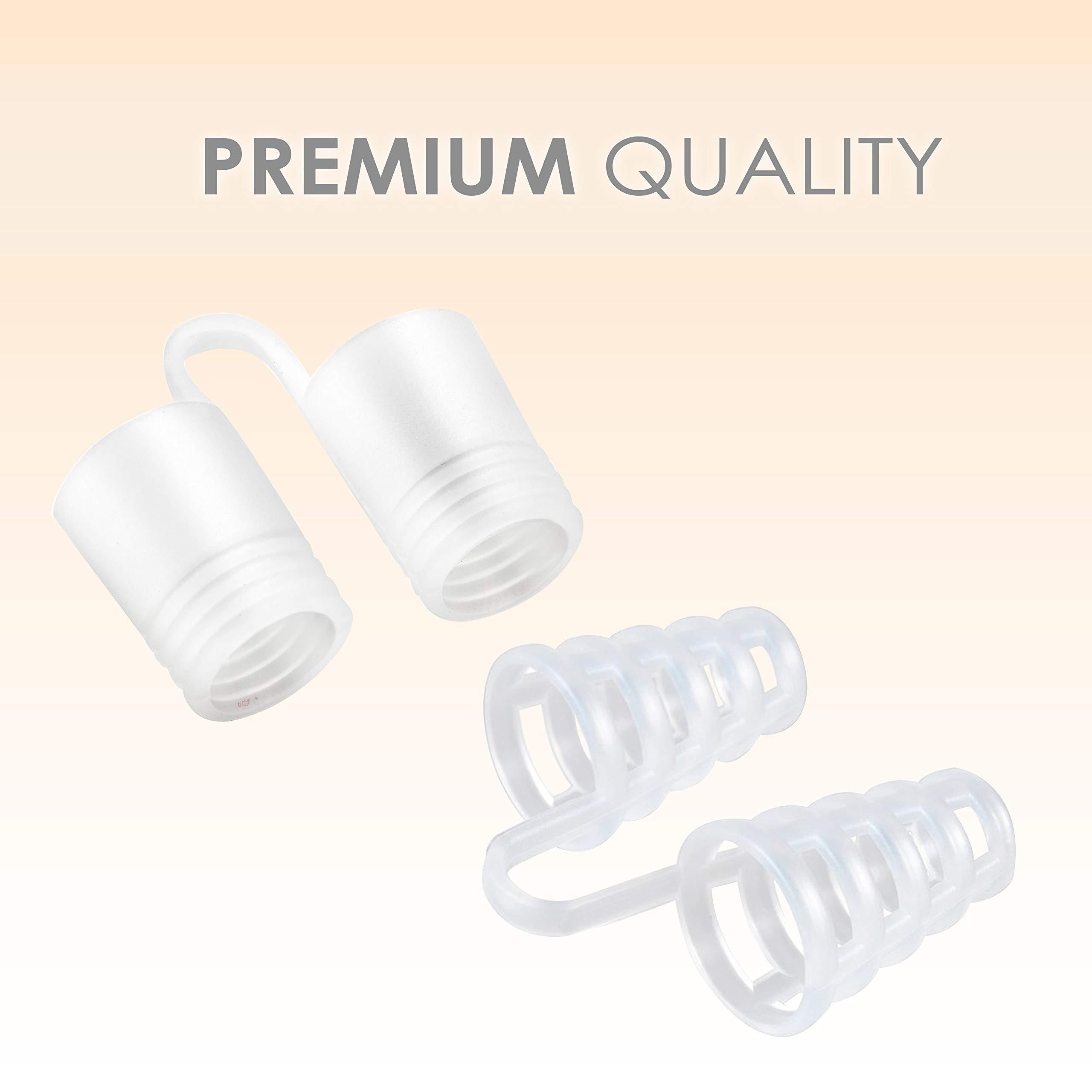 Mobi Lock Mobi Lock Nose Vent Sinus Relief Dilator (Pack Of 8 Various Sizes) - A Simple Solution For Nasal Snorers - Reusable Snoring Device To Enjoy A Peaceful Night\'S Sleep - By Mobi Lock