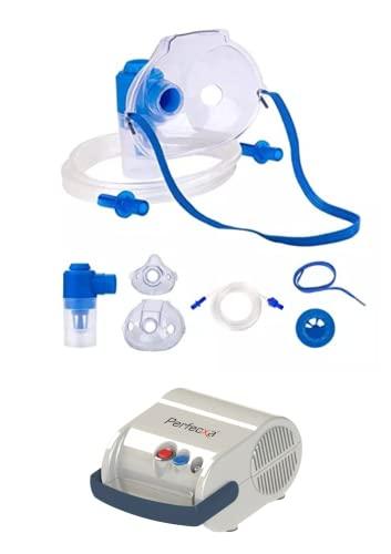 Perfecxa Perfecxa Nebulizer Machine for Adults & Kids - Compressor Motor With Mouth Piece & Separate Child/Adult Mask For Home Use This Product Comes With 2 Years Warranty