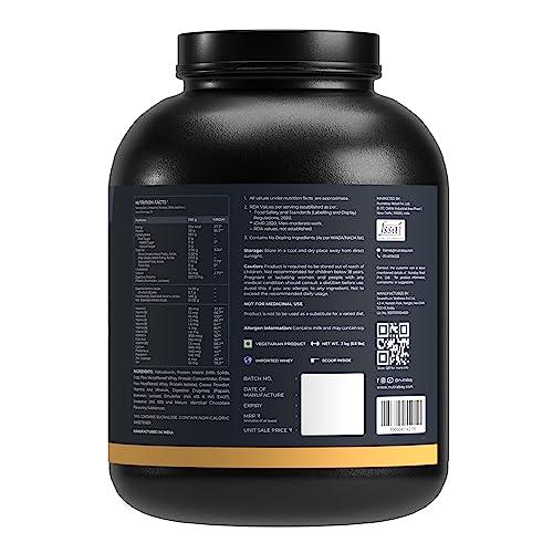 Nutrabay Nutrabay Gold Bulk Up Mass Gainer Powder - 3kg, Chocolate | 30g Protein, 104g Carbs, 554 Calories | Easy to Digest | 100% Veg Muscle Building & Weight Gainer Supplement for Men & Women