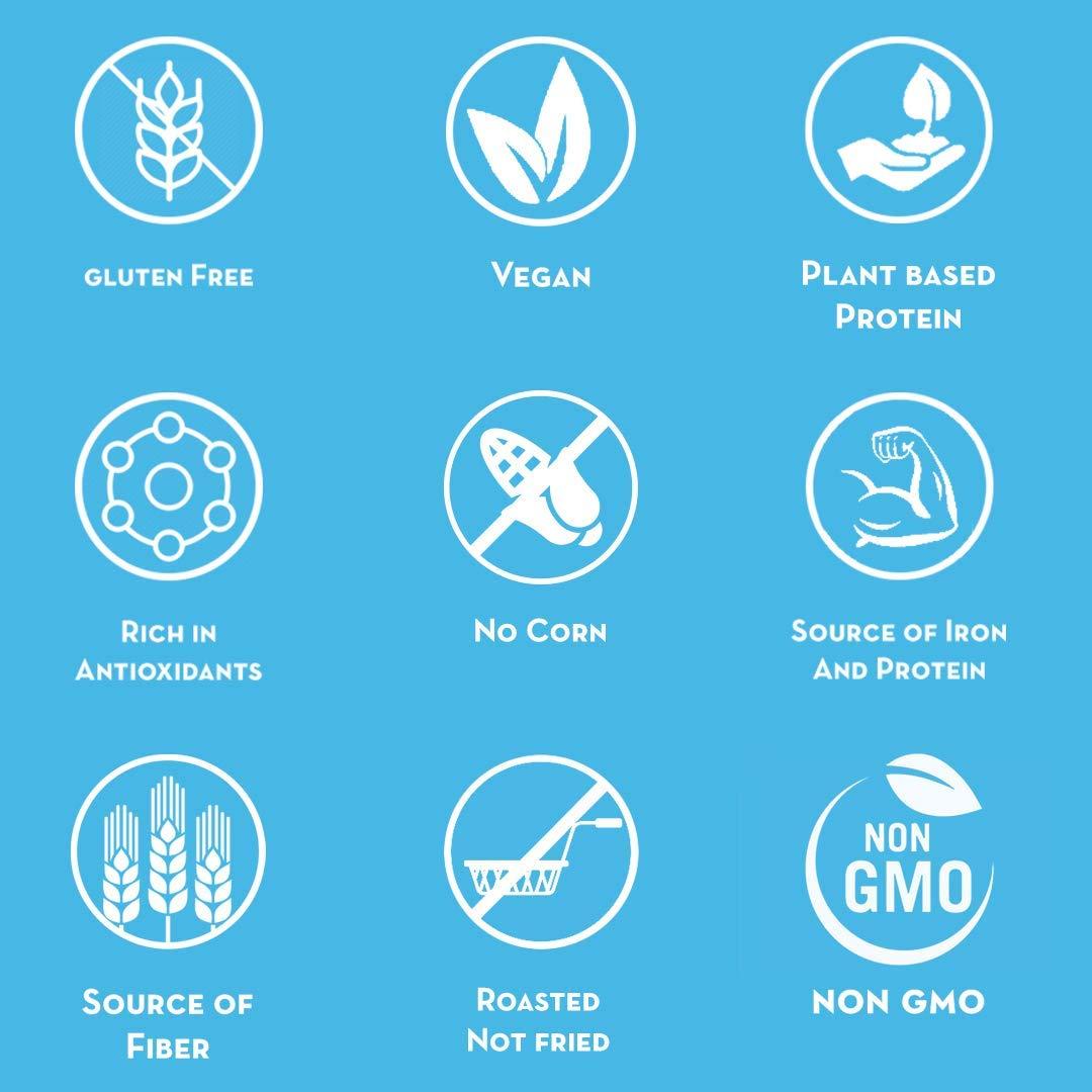 Maknack Maknack Makhana Pops - Barbeque Flavoured Roasted Foxnuts | Healthy Binge Snack | Ancient Superfood High in Antioxidants, Proteins & Calcium | Gluten Free | Vegan | Pack of 2 - 100g