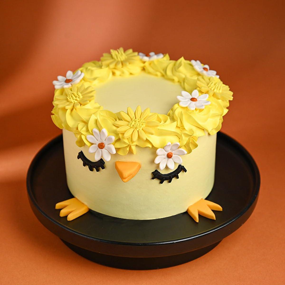 Floweraura FlowerAura Delicious Fresh Tweety Bird Theme Chocolate Kids Cake For Gifting As Birthday Cake, Cheer Up Cake, Appreciation Cake, Daughter\'s Day Cake, Children\'s Day Cake (Same Day Delivery)(2Kg)