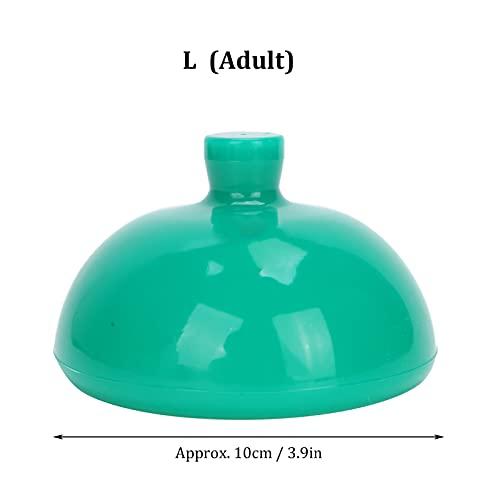 shanrya Generic Sputum Cup, High Elasticity Safe Premium Silicone Sputum Remover Palm Chest Percussion Cup Lightweight for Expectoration Problem for Inability To Expectoration([Large] Adult)\'