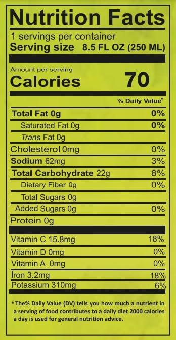 BourNeel's BourNeel\'s Soursop Fruit Juice 250ml Pack of 1 | Immunity Booster | Natural & Healthy Graviola Laxman Phal Fruit Pulpy Juice Drink | High Vitamin C |