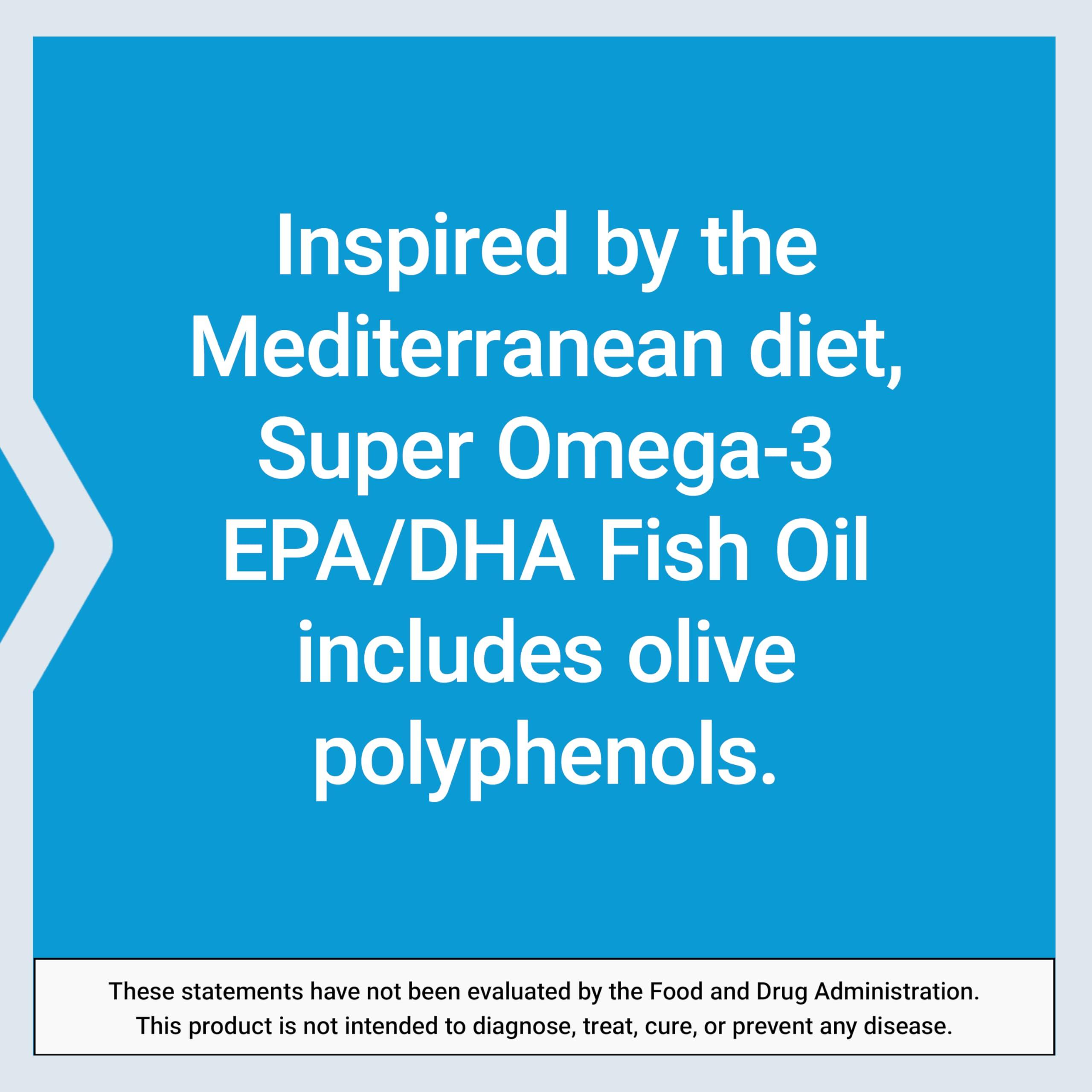 Life Extension Life Extension Super Omega-3 EPA/DHA with Sesame Lignans & Olive Fruit Extract, 60 Soft Gels