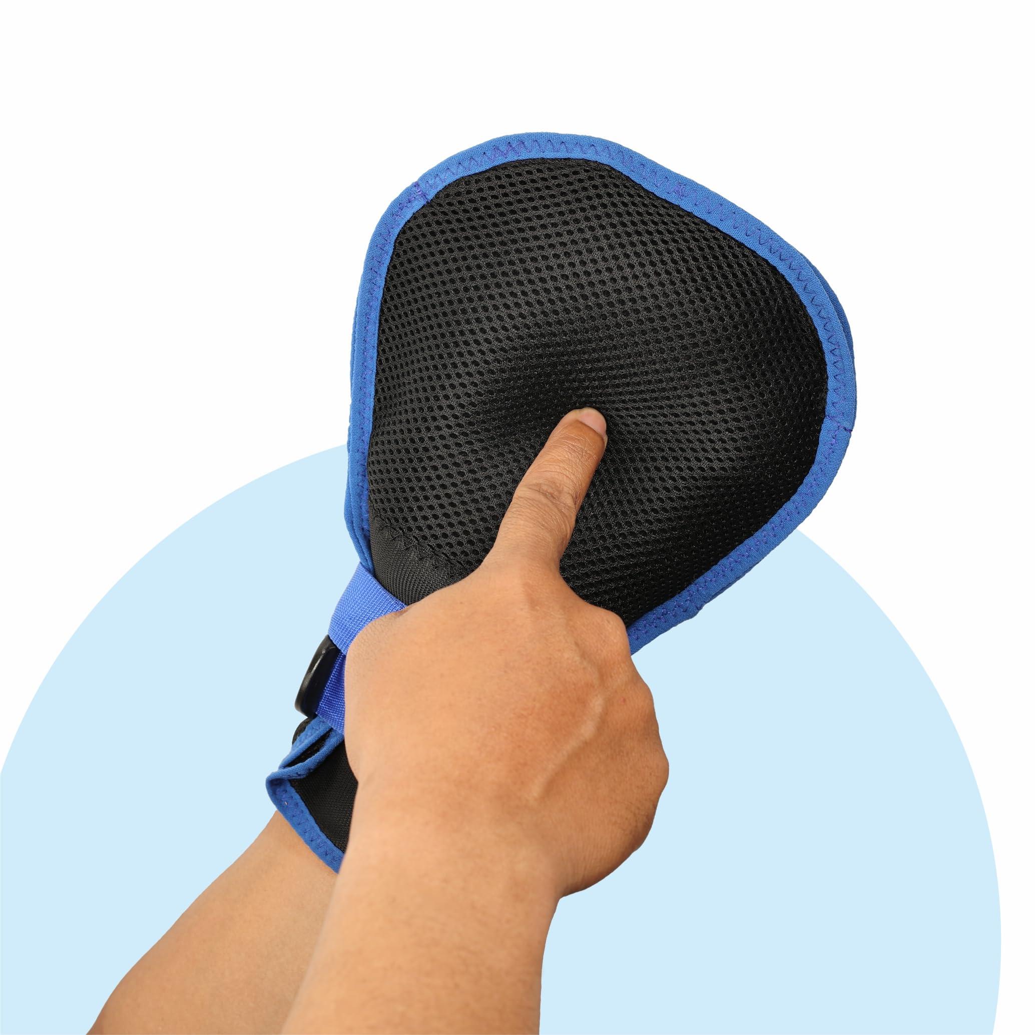 Dyna Dyna ComfortFit Dementia Restraint Gloves - Secure & Gentle Hand Control Mitts, Pair (2units) - Universal