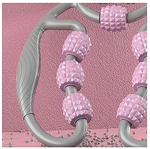 Zorzel Zorzel U Shape Yoga Massage Roller 8 Wheels Trigger Point for Arm Leg Neck Muscle Body Fatigue Lifted Tool Health Therapy Care Stress