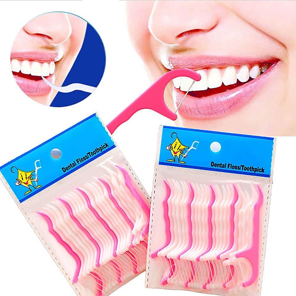 YTM YTM 80 PCS DENTAL FLOSS TEETH CLEANER (PACK OF 80)