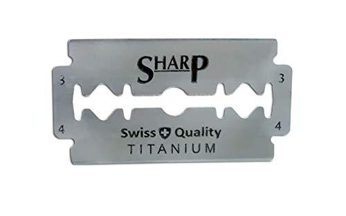 Durablade 100 Sharp Titanium Double Edge Razor Blades