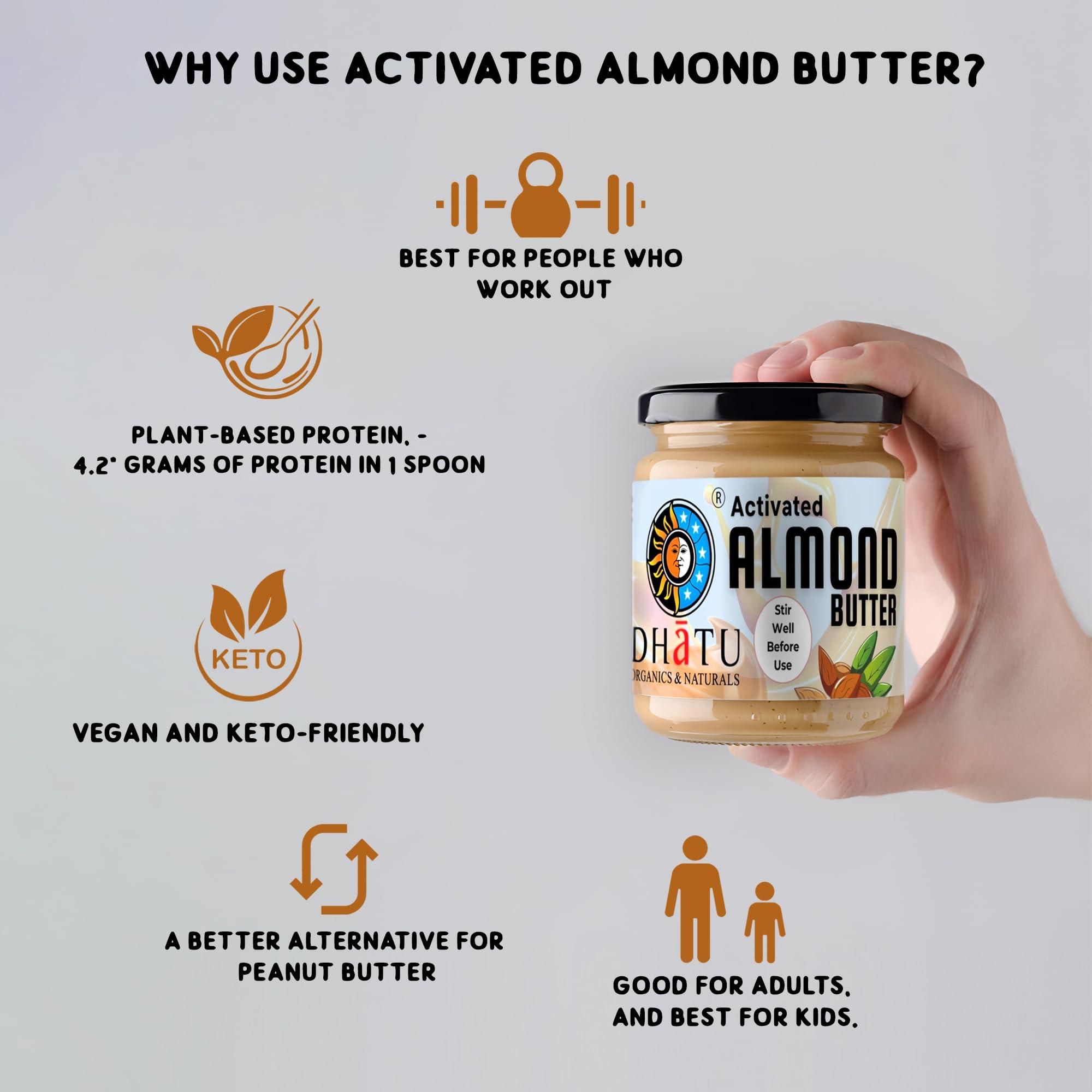 Dhatu Dhatu Activated Almond Butter, 150 g