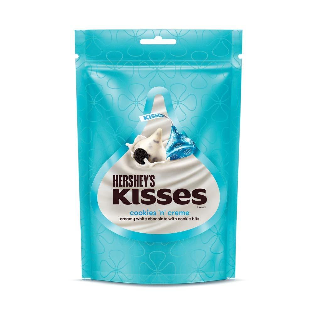 Hershey's Kisses Hershey\'s Kisses Cookies N Creme Pouch, 10 X 100 g