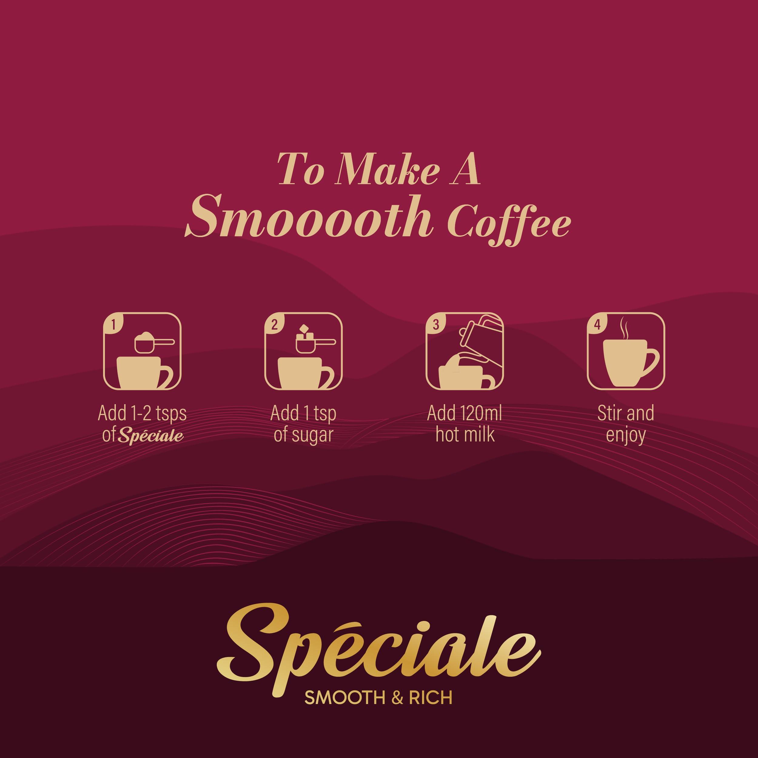 Continental Coffee CONTINENTAL SPECIALE Coffee Granules 200gm Jar | 100% Pure Instant Coffee Powder