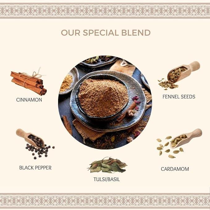 Tea Tops India Tea Tops India Chai Masala | Traditional Indian Tea Spice Mix I Handcrafted Luxury Range I Artisanal Spice Blend I Finest hand-picked spices I125 grams