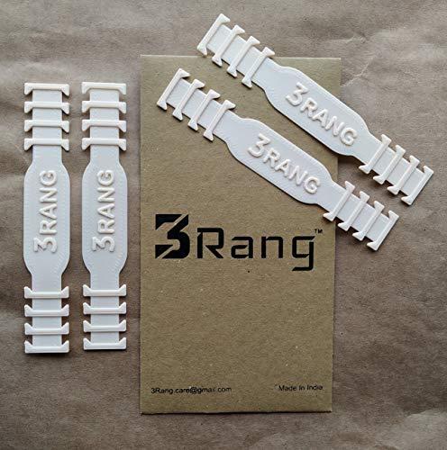 3 Rang 3 Rang Unbreakable Face Mask Holder and Extender Wear the mask longer without headache and Ear-pain (Skin pack of 4)