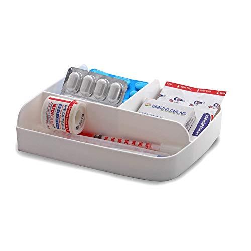 HARIVAR MART Harivar Mart Medicine Box 2 Layer Portable First Aid Family First Aid Kit Medicine Box Multipurpose Storage Repair, Tool, Medicine Organizer Kit