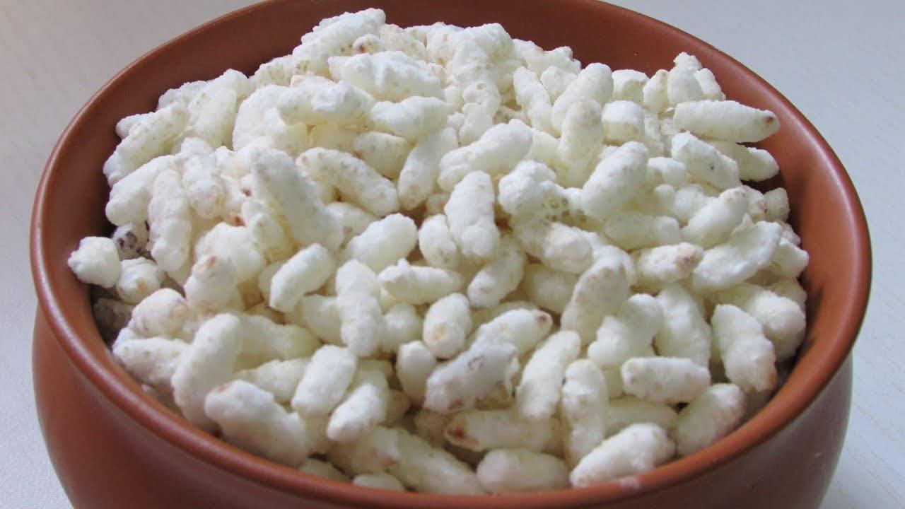 Veganic Veganic Sweet Puffed Rice | Sugar Coated Khel | Meethi Kheel | Dipawali Pooja Sweet | Healthy Sweet Snacks (200g)