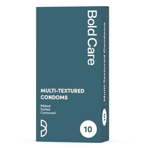 Bold Care Bold Care Multi textured condoms + Ultra Thin Delay Condoms - Super Saver pack - Designed to fit perfectly - Paraben free