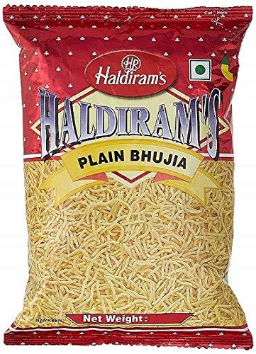 DANVIN Haldirams Namkeen - Bhujia Plain (Del) & Aloo Bhujia (Del) 200g