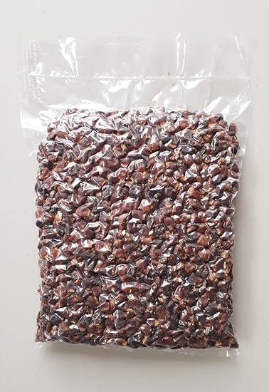 Awadh AWADH- Desi Mahua Flower Dried 1 KG (Madhuca Longifolia) Phool Mahua - Mahuya Flower - Madhuca Indica Mahua Fruit from Village Tree Mahua | Mohwa | Vippa | Iluppai | Mohuwa | |