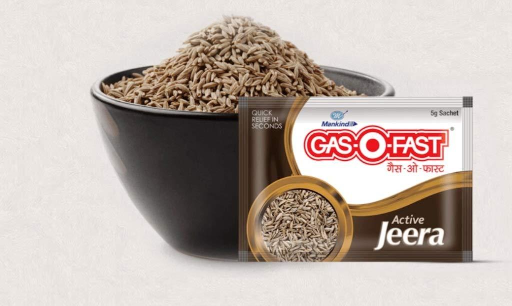 Mankind Mankind Gas-O-Fast Active Jeera Sachet (40)