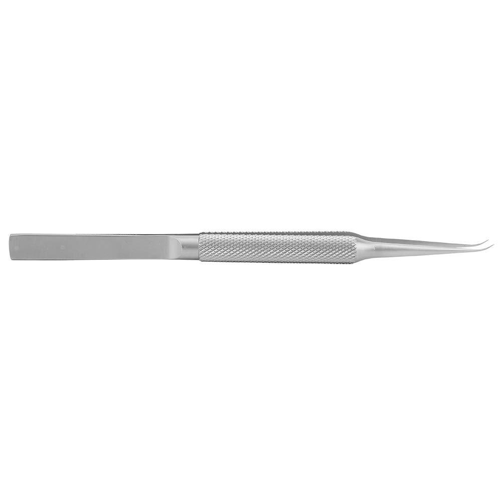MXGZ Stainless Steel Tweezer, Pointed Tweezer Professional Multipurpose for Laboratory for Craft for Electronics