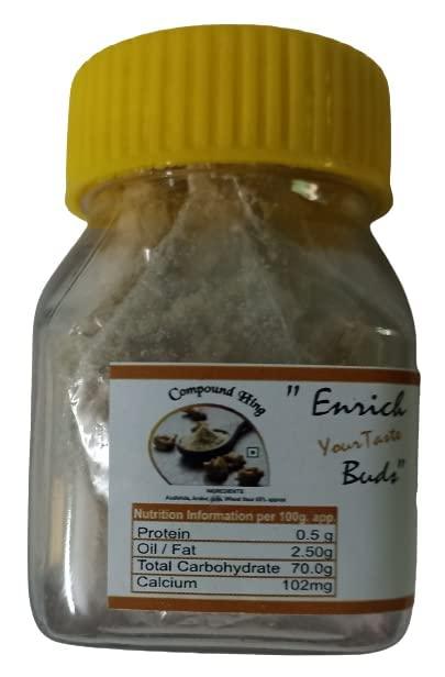 ENTERPRISES SAP Foods Strong Natural Asafoetida Pure Hing Powder | Hand Pounded Kadak Heeng COMBO Pack 25gx3 Powder, Crystal & Paste - Set of 3